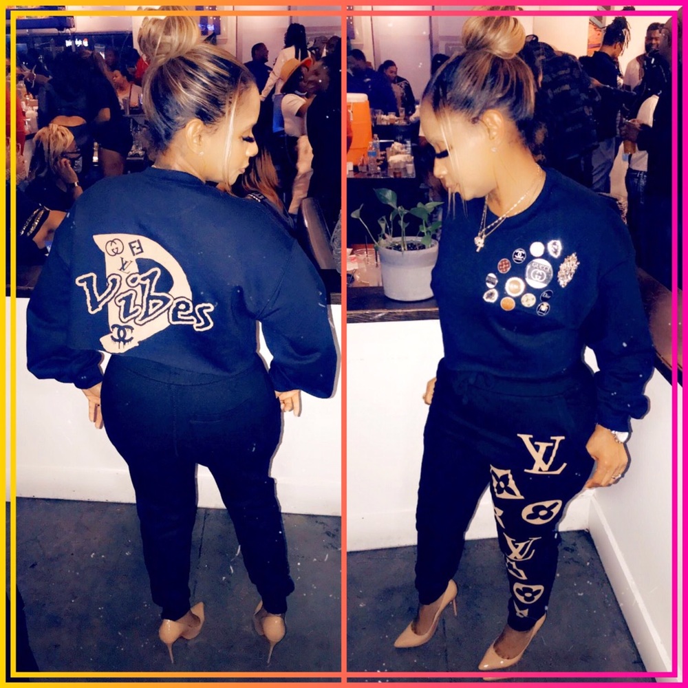 Designer Vibes Sweatsuit